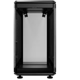 Cooler masterframe 360 panorama udstillingskabinet (sort | 2x USB-A | 1x USB-C | RGB | hærdet glas)