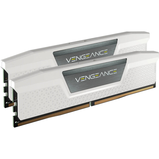 Corsair 32 GB DDR5-6400 (2x 16 GB) RAM-sæt (hvid, CMK32GX5M2B6400Z36W, Vengeance, XMP 3.0, AMD Expo)