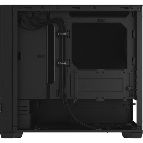 Fractal design pop mini lydløs sort solid midi tårnhus (sort | 2x USB-A)