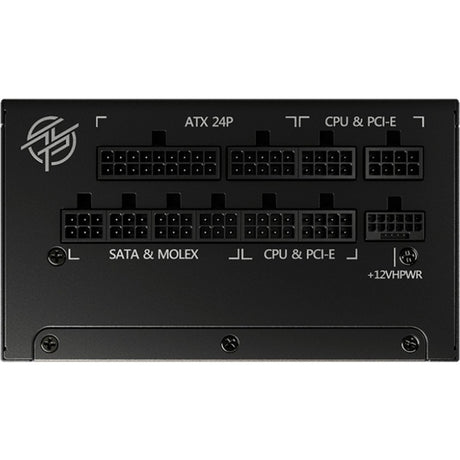 Msi MPG A1000G PCIe5 modulær 1000 watt strømforsyning (sort, 1x 12V-2x6, 6x PCIe)