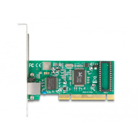 Delock pci-kort til 1 x rj45 gigabit lan rtl netværksadapter