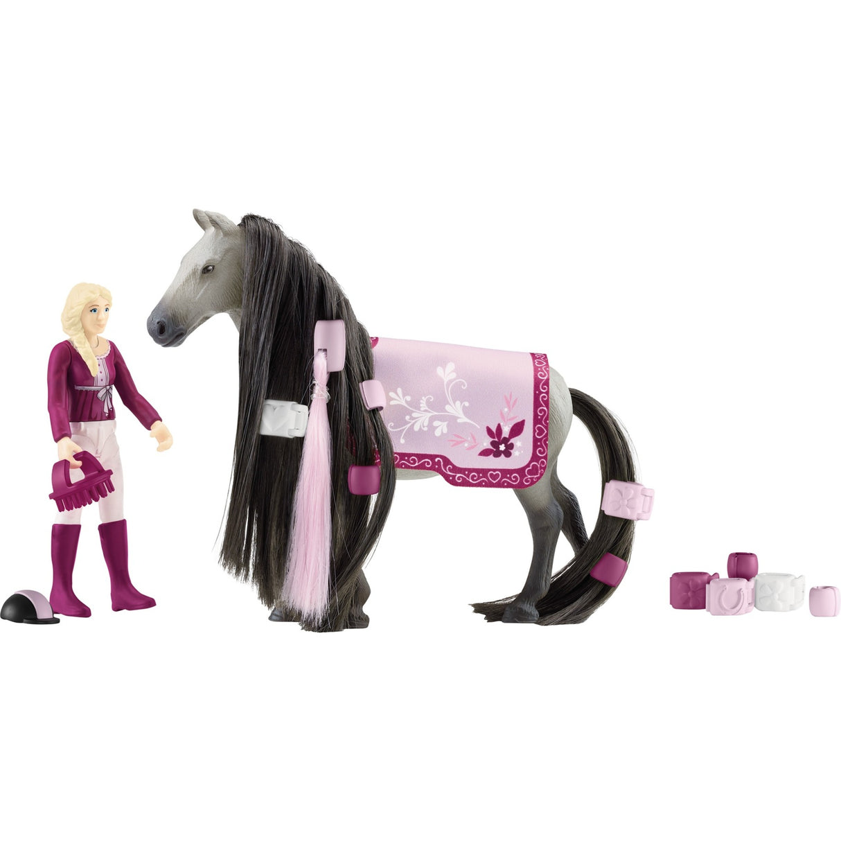 Schleich hesteklub sofia's beauties - sofia støvet startsæt spillefigur (42584)