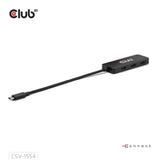 Club 3D USB-C til Triple HDMI MST Hub 4K60Hz Adapter (sort)