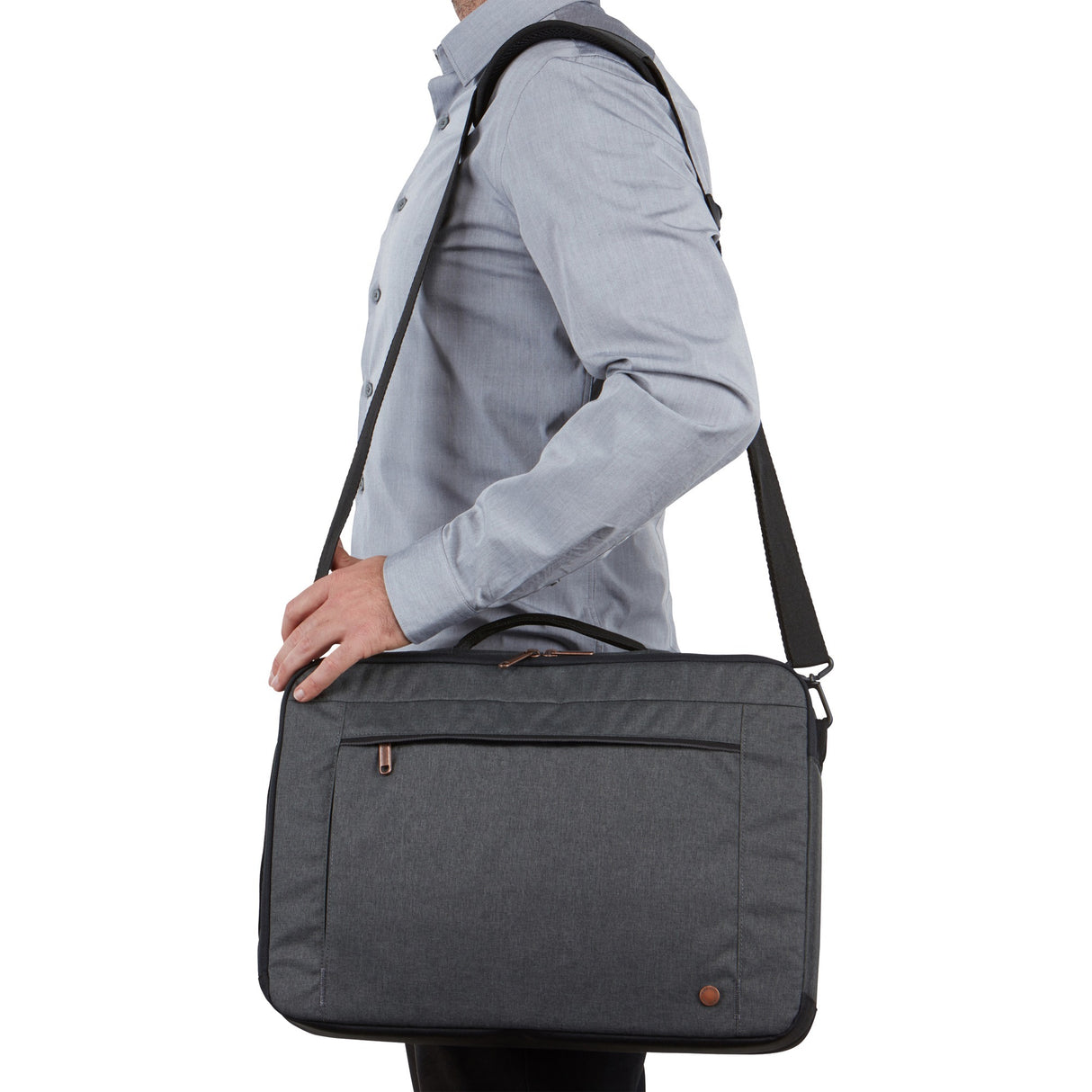 Case logic era 15.6 hybrid dokumentmappe eracv-116-obsidian bærbar taske (mørkegrå)