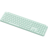 Keychron b6 pro-k7 tastatur (mint, us layout (qwerty), saksekontakter, 100%, abs, 2,4 ghz | bluetooth 5,2 | usb-c)
