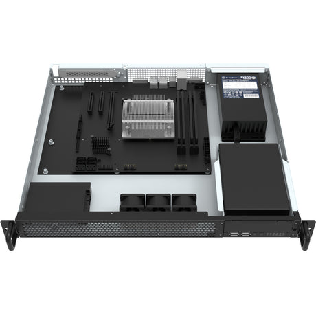 Silverstone rm100 1u rackmontering, rack, serverkabinet