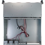 Inter-tech ipc 2u-2404l sata rack-hus (sort | 2x usb-a)