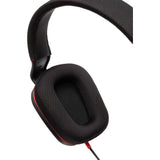 Powera kablet stereoheadset til Nintendo Switch 2 over-ear gaming headset (sort rød, Nintendo Switch 2, Nintendo Switch – OLED-model, Nintendo Switch, Nintendo Switch Lite)