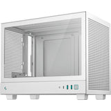 Deepcool ch160 mini tårnhus (hvid | 2x USB-A | 1x USB-C | hærdet glas)