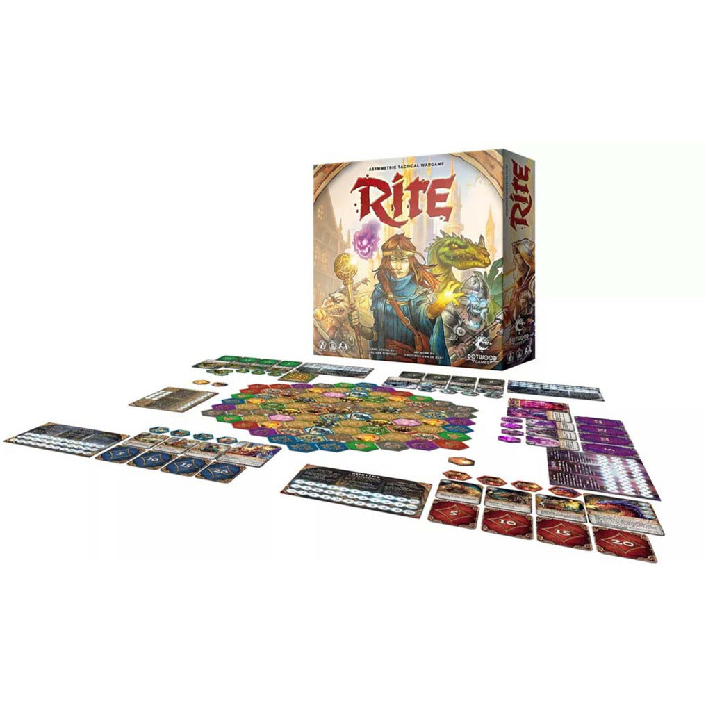 Rite brætspil (engelsk, 2 - 5 spillere, 60 minutter, fra 14 år)