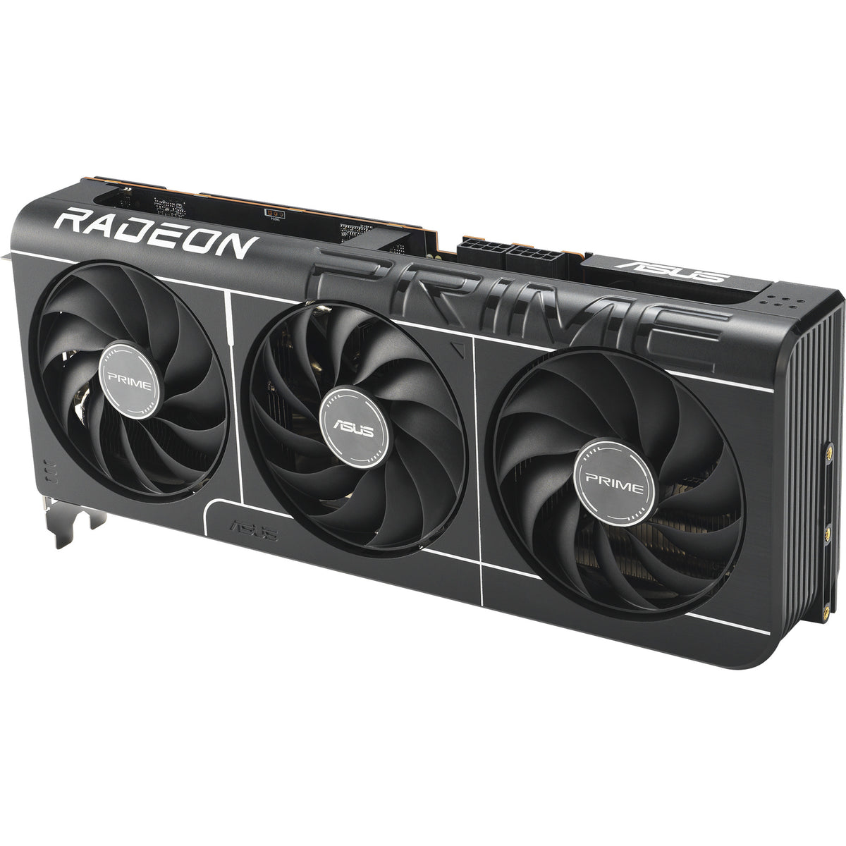 Asus Prime Radeon RX 9070 Gre grafikkort (grå, 3x skærmport, 1x HDMI)