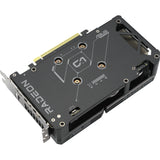 Asus dual radeon rx 9060 xt 16GB grafikkort (sort, 2x skærmport, 1x HDMI)