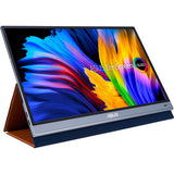 Asus zenscreen oled mq16ahe 15.6 skærm (sølv, usb-c, mini hdmi)