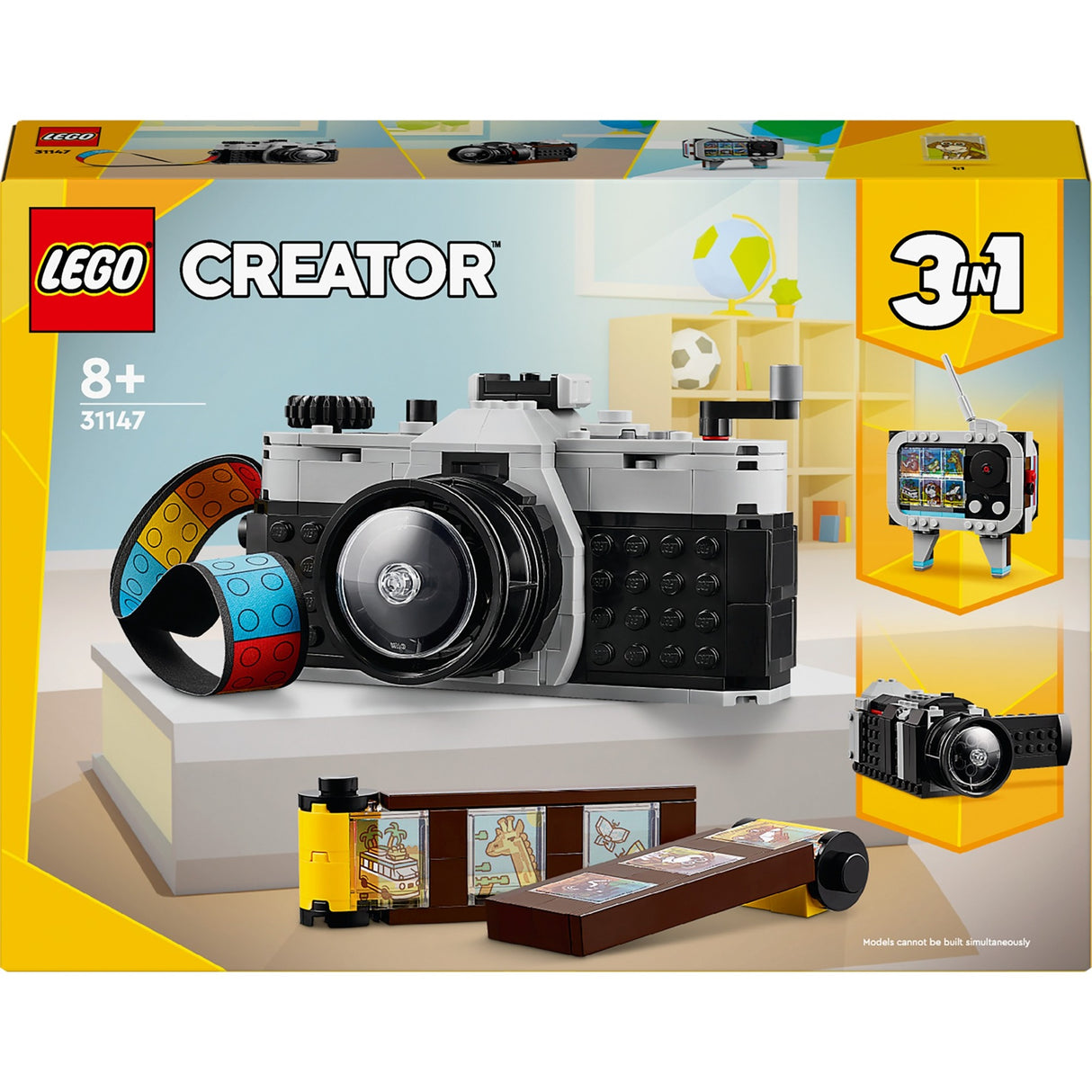Lego creator 31147 3i1 retro kamera
