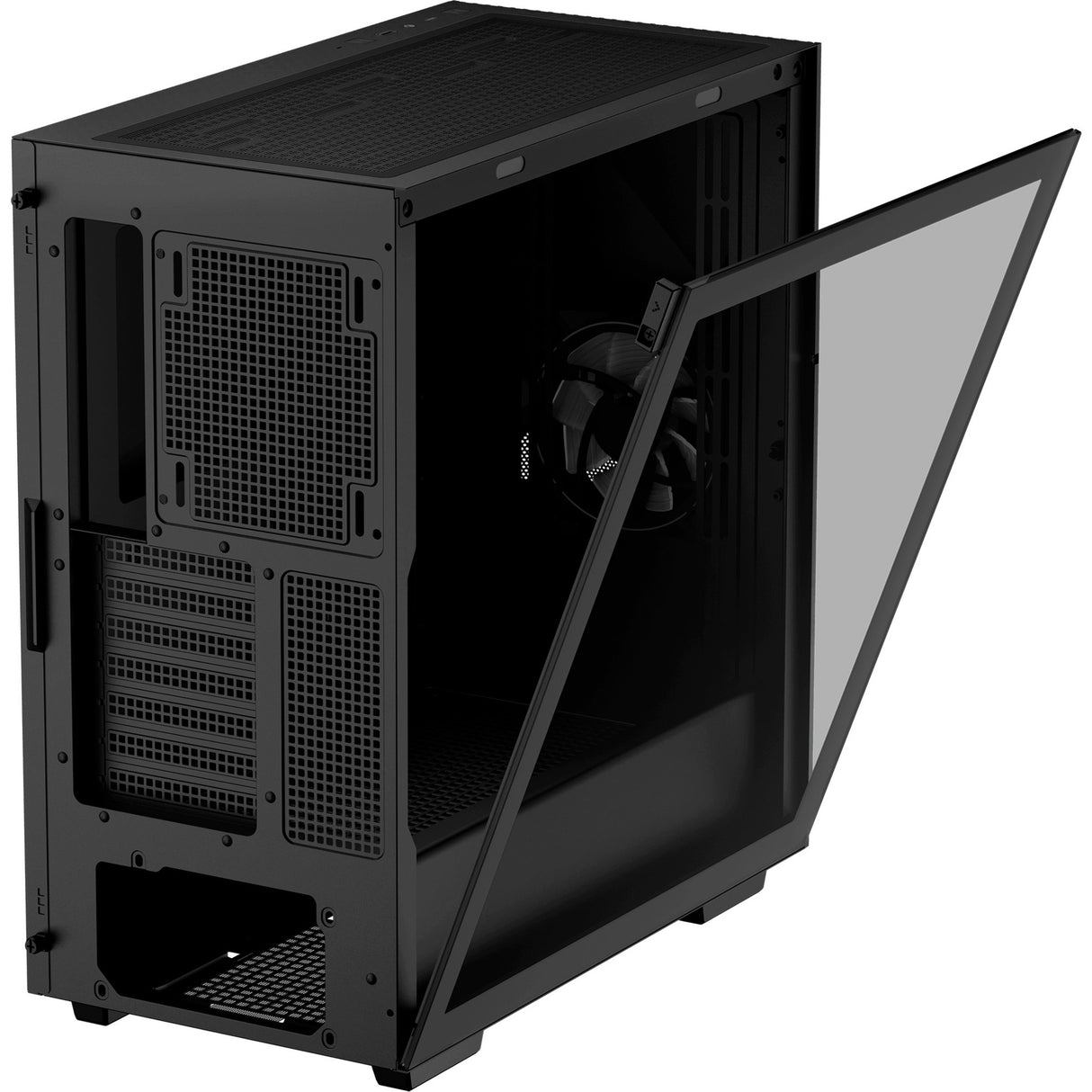 Deepcool Cyclops midi tårnhus (sort | 1x USB-A | 1x USB-C | vindue)