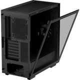 Deepcool Cyclops midi tårnhus (sort | 1x USB-A | 1x USB-C | vindue)