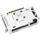 Asus Radeon RX 9060 XT Dual White Edition 16 GB grafikkort (hvidt, RDNA4, GDDR6, 2x Display Port, 1x HDMI 2.1)