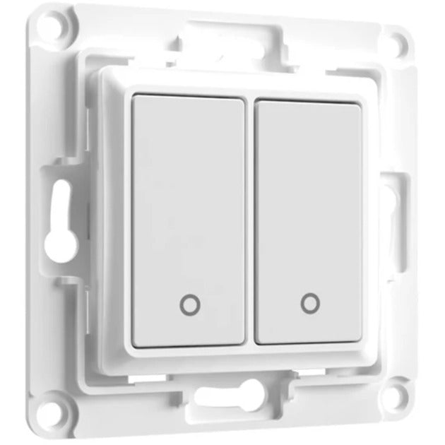 Shelly wall switch 2 knap (hvid)