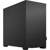 Fractal design pop mini lydløs sort solid midi tårnhus (sort | 2x USB-A)