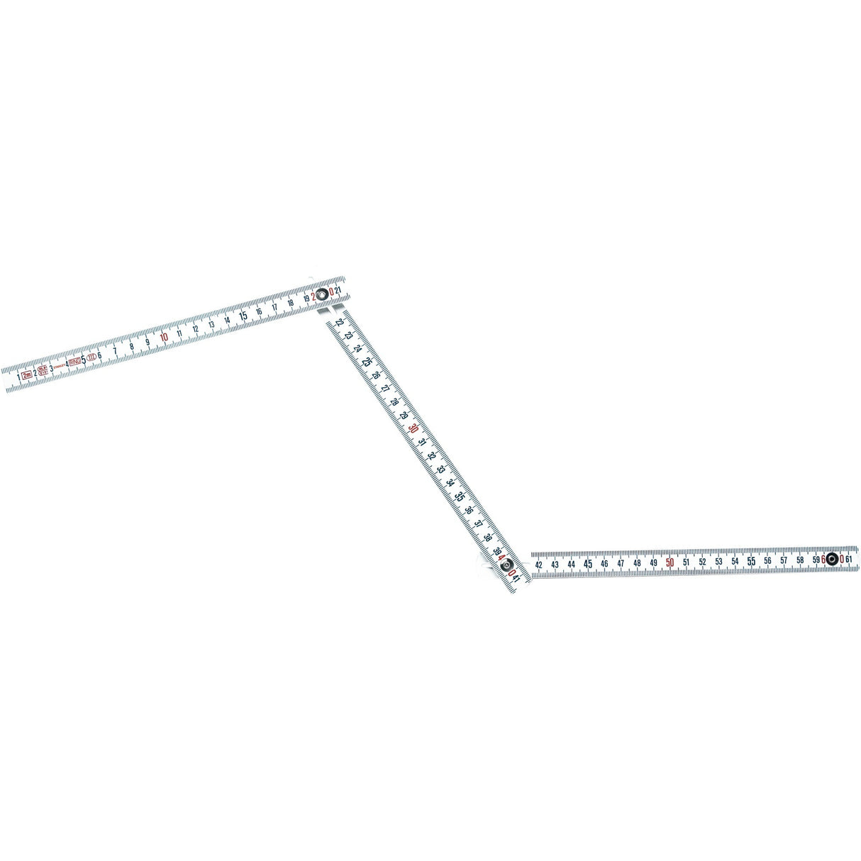 Stanley foldelineal plastafstandsmåler (2m)
