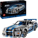 Lego ® Technic 2 Fast 2 Furious Nissan Skyline GT-R (R34) bil - 42210