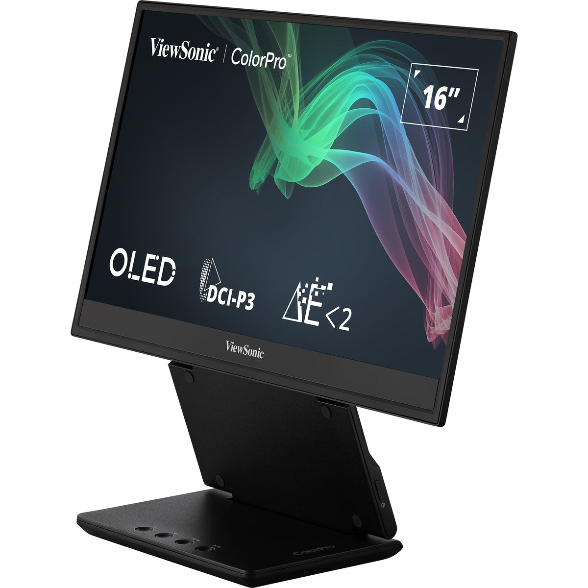 Viewsonic vp16-oled 16 skærm (sort (mat), 1x micro HDMI, USB-C, lyd)