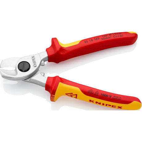 Knipex 95 16 165 kabelskærer vde - professionelt og kraftfuldt skæreværktøj