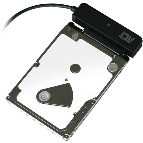 Aktiver tilslutningsmuligheder USB-adapterkabel til 2.5 SATA HDD SSD (sort, USB 3.2 (5 Gbit s))
