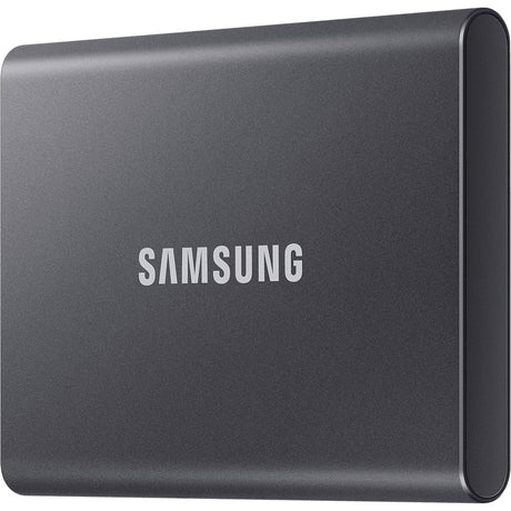 Eksternt SSD-drev Samsung grå 57 mm x 85 mm x 8 mm