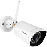 Foscam G4P Super HD WiFi udendørskamera (hvid, 4 MP, 2K, WLAN)