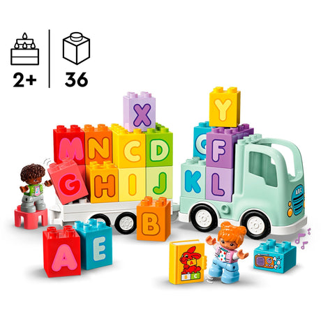 Lego duplo 10421 alfabet lastbil
