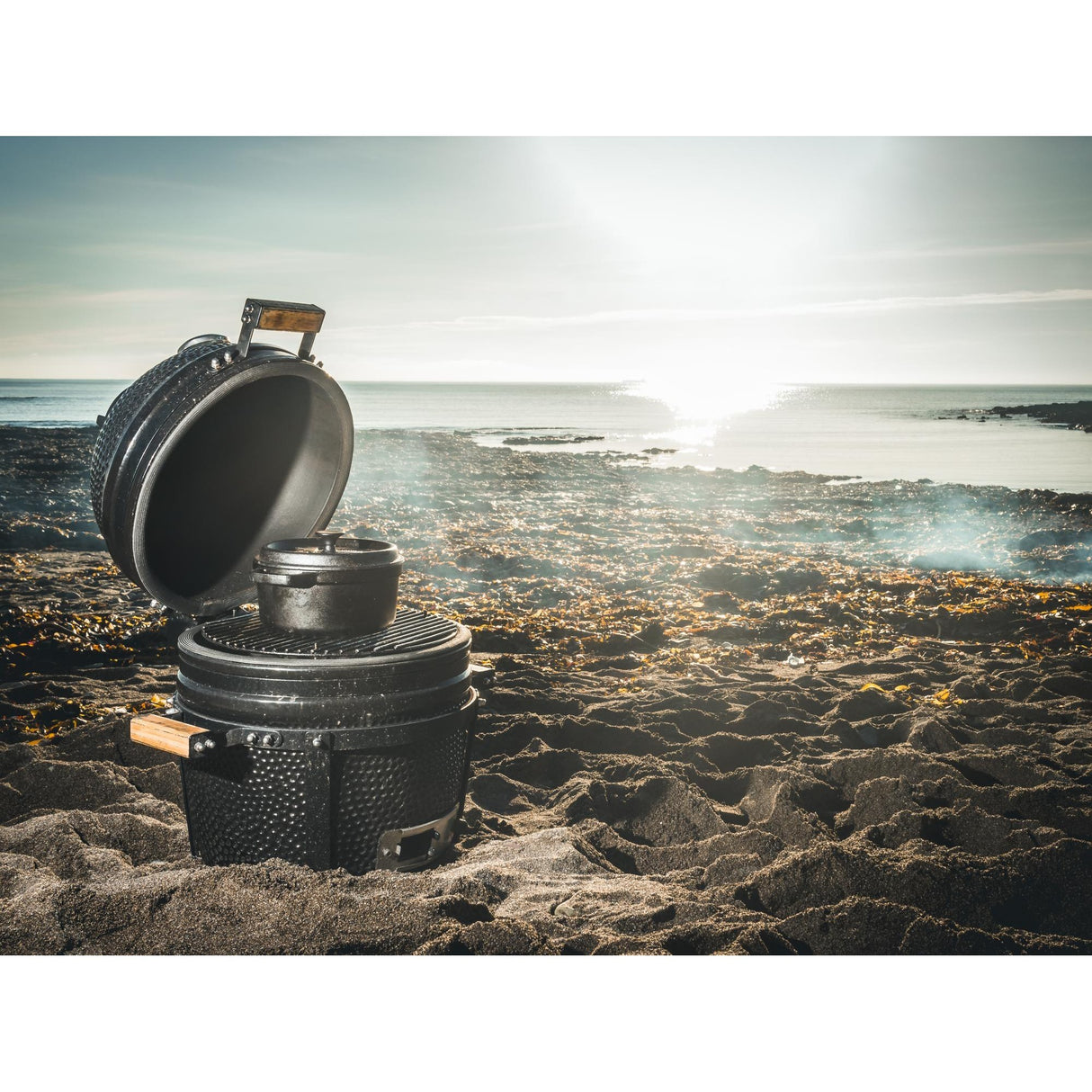 Vindmøllegrillens stegepande (sort, ø 20 cm | 2,1 liter)