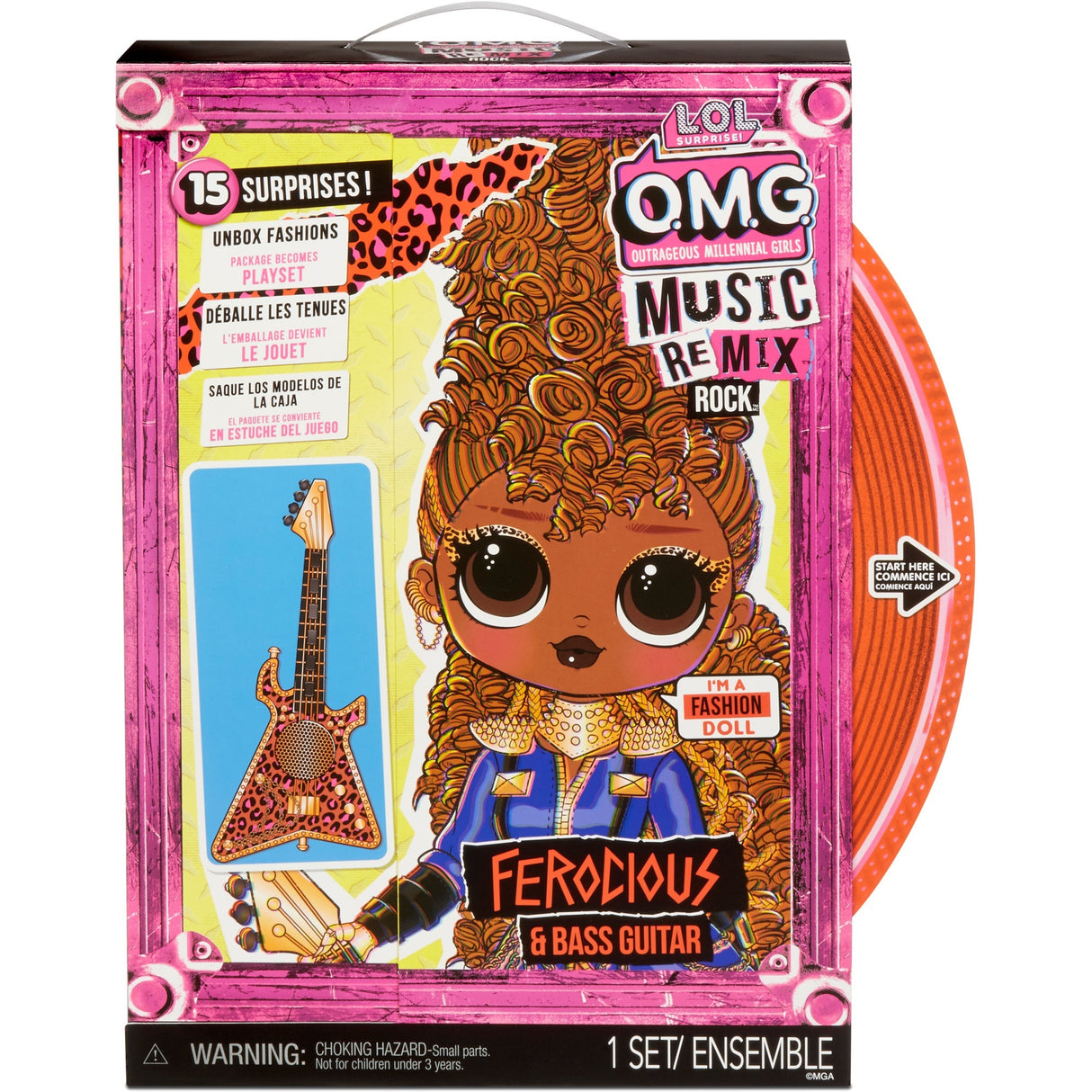 Mga underholdning l.o.l. overraskelse! omg remix rock - glubsk og basguitarpop