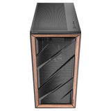 Antec Flux Midi Tower-hus (sort | 2x USB-A | 1x USB-C | hærdet glas)