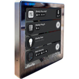 Shelly wall display sort kontrolpanel (sort)