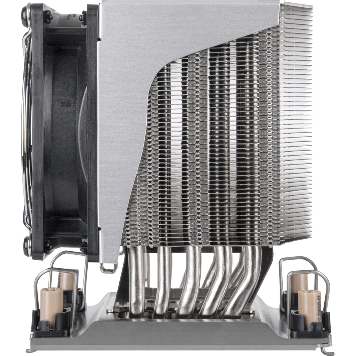 Silverstone xe04-4189 CPU-køler (sølv, 4-benet PWM)