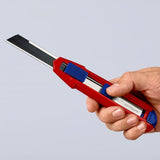Knipex cutix universal knivboksskærer (rød blå, inkl. 2 knivblade)