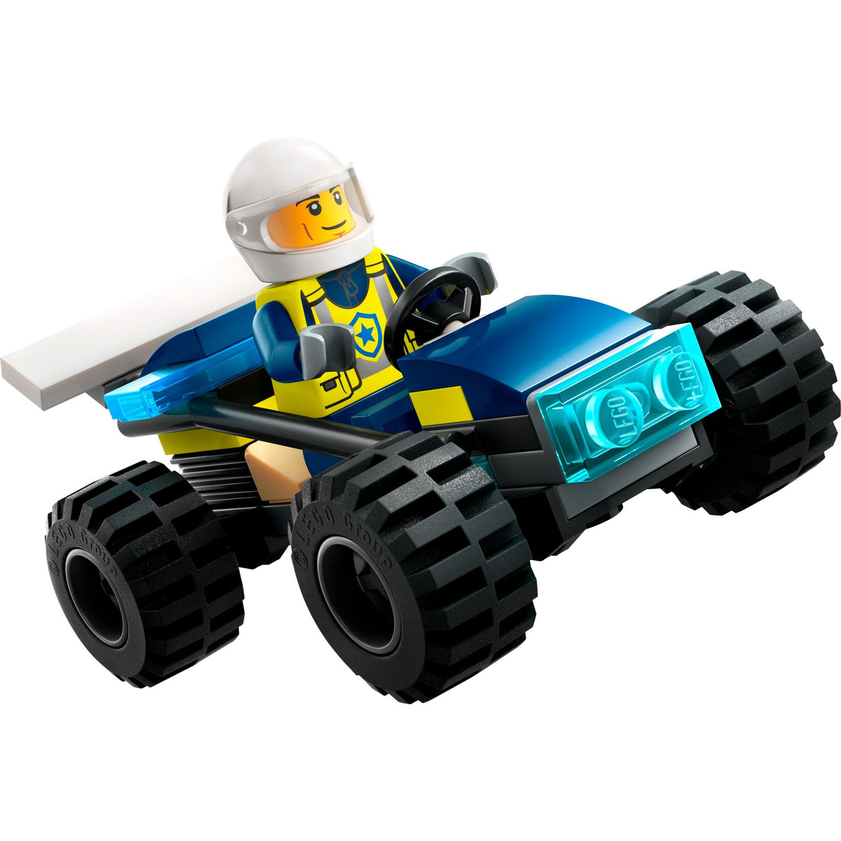 Lego city - konstruktionslegetøj til politigård buggy (30664)