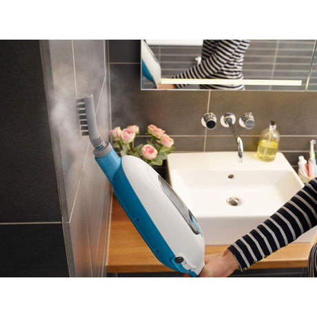 Black+Decker FSMH13E10-QS 1300W 10-i-1 dampmoppe med tilbehør Damprenser (hvid)