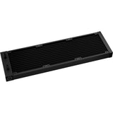 Deepcool LS720S Zero Dark Water Cooling (sort, 4-pin PWM blæserstik)