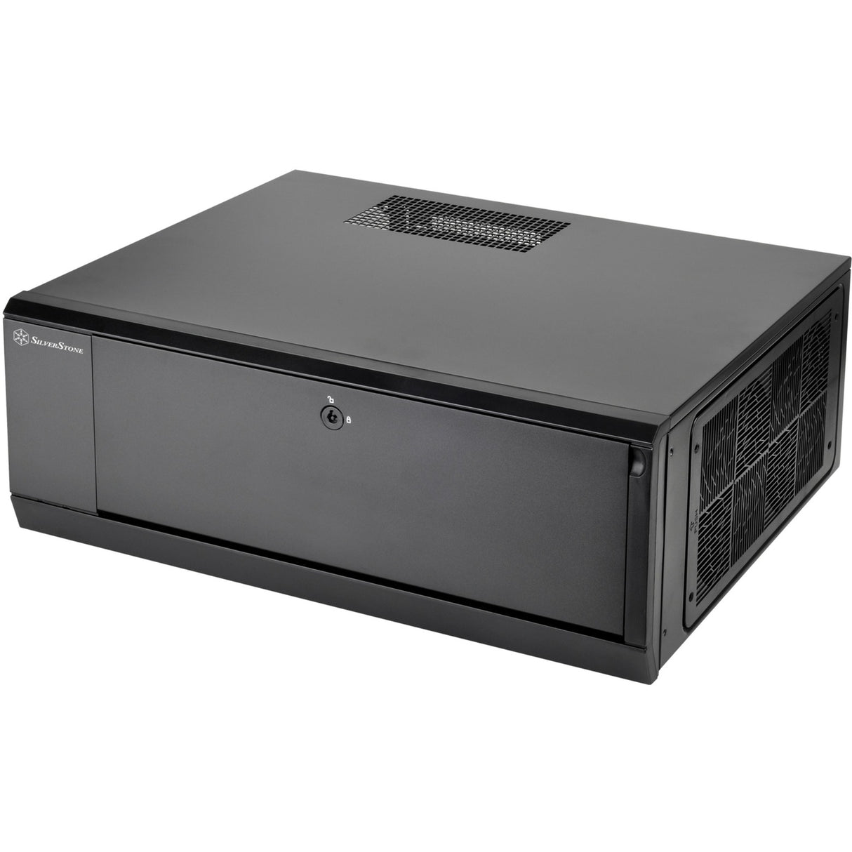 Silverstone SST-GD10B HTPC-hus (sort | 2x USB-A)