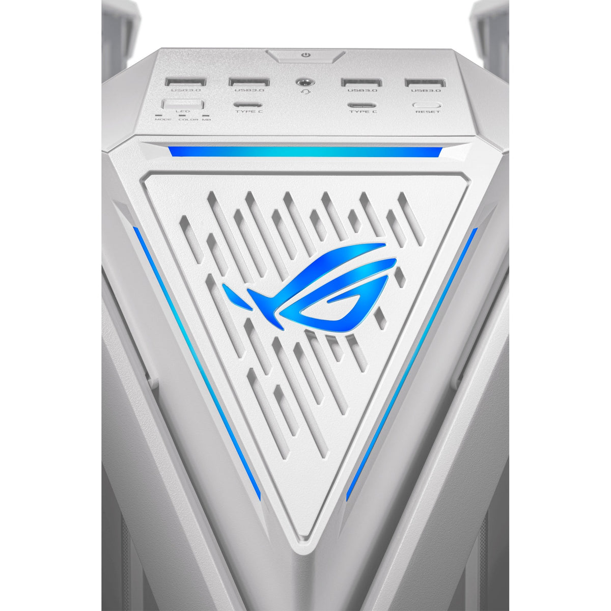 Asus rog hyperion gr701 big tower case (hvid | 4x usb-a | 2x usb-c | rgb | hærdet glas)