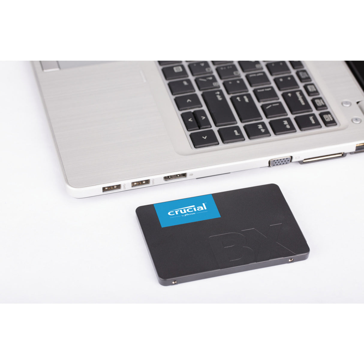 Crucial bx500 2 TB SSD (sort, ct2000bx500ssd1, sata 600)