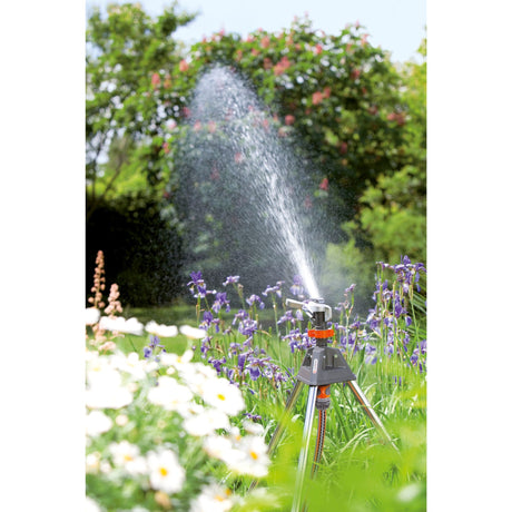 Gardena premium sprinkler med pulserende højde (sølvsort, 8138-20)