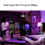 Imou HX21 AX3000 Dual Band Wi-Fi 6-router (hvid, mesh)