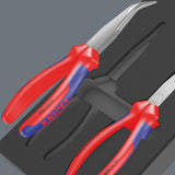 Wera 9781 skumgummi indsats med Knipex tang sæt 2, 3-delt - 05150181001