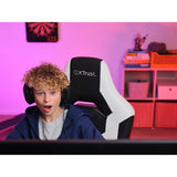 Trust GXT 703W Riye gaming stol (sort og hvid)