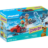 Playmobil Scooby Doo! - eventyr med byggelegetøj i snespøgelse (70706)