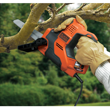 Black+decker 500w scorpion multisav med autoselect teknologi rs890k-qs frem- og tilbagegående sav (orange sort)