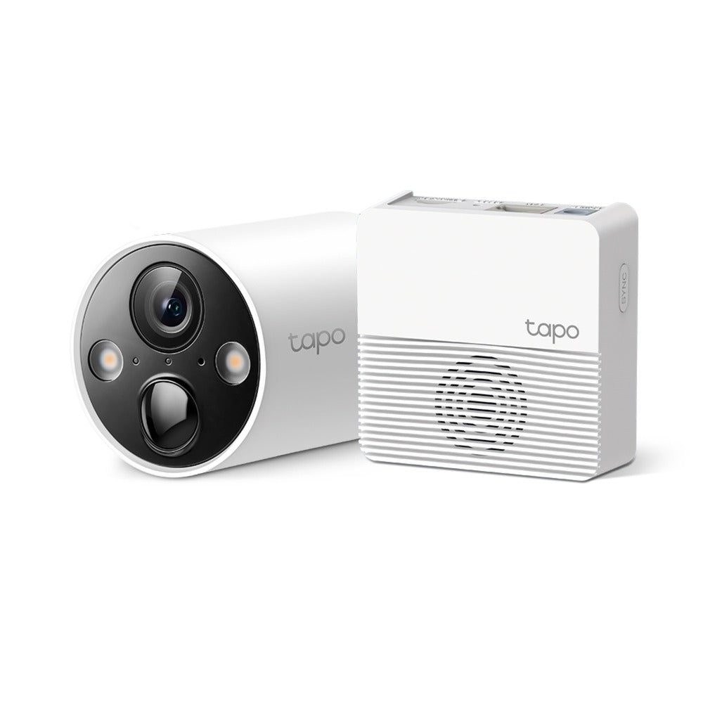 Tp-link tapo c420s1 sikkerhedskamera (hvid, 2k qhd, ip65)